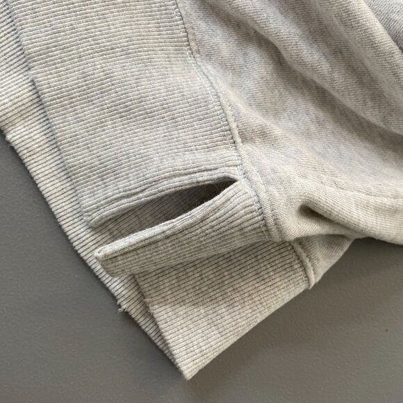 NEW Aerie Wicked Graphic Sweatshirt Gray Green Logo Medium Cotton Oversized - Picture 7 of 7